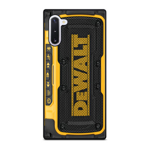 DEWALT SPEAKER JOBSITE Samsung Galaxy Note 10 Case Cover DEWALT SPEAKER JOBSITE Samsung Galaxy Note 10 Case Cover