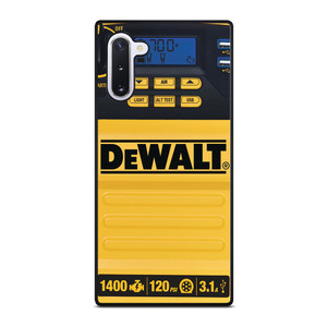 DEWALT JUMP STARTER Samsung Galaxy Note 10 Case Cover DEWALT JUMP STARTER Samsung Galaxy Note 10 Case Cover