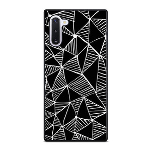 DARK TRIANGLE PATTERN Samsung Galaxy Note 10 Case Cover