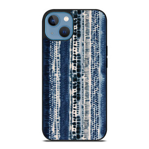 BLUE STRETCHED CHIFFON FABRIC iPhone 13 Case Cover BLUE STRETCHED CHIFFON FABRIC iPhone 13 Case Cover