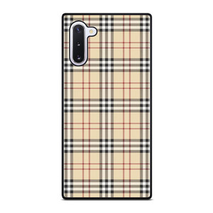 CREAM TARTAN PATTERN Samsung Galaxy Note 10 Case Cover CREAM TARTAN PATTERN Samsung Galaxy Note 10 Case Cover
