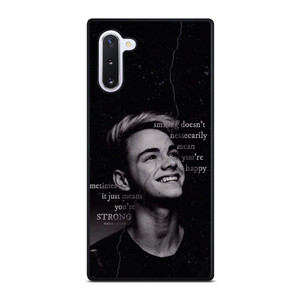 CORBYN BESSON WHY DON'T WE QUOTES Samsung Galaxy Note 10 Case Cover CORBYN BESSON WHY DON'T WE QUOTES Samsung Galaxy Note 10 Case Cover