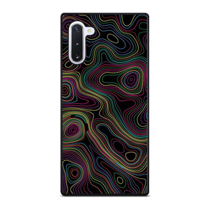 COLORFUL ABSTRACT LINES Samsung Galaxy Note 10 Case Cover COLORFUL ABSTRACT LINES Samsung Galaxy Note 10 Case Cover