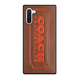 COACH LEATHERWARE EMBOSS Samsung Galaxy Note 10 Case Cover