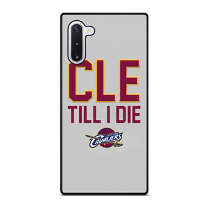 CLEVELAND CAVALIERS TILL I DIE Samsung Galaxy Note 10 Case Cover CLEVELAND CAVALIERS TILL I DIE Samsung Galaxy Note 10 Case Cover