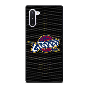 CLEVELAND CAVALIERS CARBON LOGO Samsung Galaxy Note 10 Case Cover CLEVELAND CAVALIERS CARBON LOGO Samsung Galaxy Note 10 Case Cover
