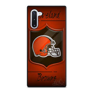 CLEVELAND BROWNS HELMET LOGO Samsung Galaxy Note 10 Case Cover