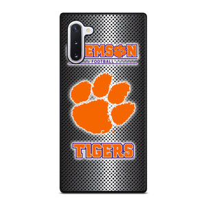 CLEMSON TIGERS METAL LOGO Samsung Galaxy Note 10 Case Cover