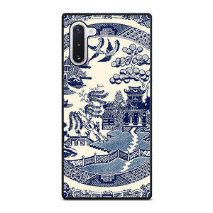 CHINESE BLUE ART Samsung Galaxy Note 10 Case Cover