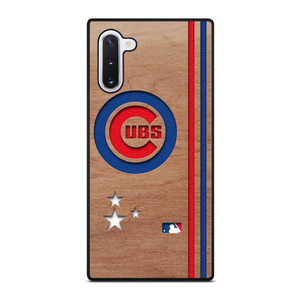 CHICAGO CUBS UBS MLB WOODEN LOGO Samsung Galaxy Note 10 Case Cover CHICAGO CUBS UBS MLB WOODEN LOGO Samsung Galaxy Note 10 Case Cover