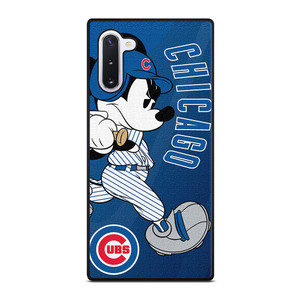 CHICAGO CUBS LOGO MICKEY MOUSE Samsung Galaxy Note 10 Case Cover CHICAGO CUBS LOGO MICKEY MOUSE Samsung Galaxy Note 10 Case Cover