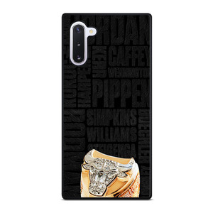 CHICAGO BULLS RING AND NAME Samsung Galaxy Note 10 Case Cover CHICAGO BULLS RING AND NAME Samsung Galaxy Note 10 Case Cover