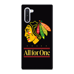 CHICAGO BLACKHAWKS ALL FOR ONE Samsung Galaxy Note 10 Case Cover