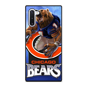 CHICAGO BEARS MASCOT LOGO Samsung Galaxy Note 10 Case Cover CHICAGO BEARS MASCOT LOGO Samsung Galaxy Note 10 Case Cover