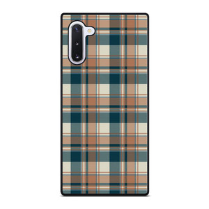 CHECK CLASSIC DARK PLAID FABRIC TEXTURES Samsung Galaxy Note 10 Case Cover CHECK CLASSIC DARK PLAID FABRIC TEXTURES Samsung Galaxy Note 10 Case Cover