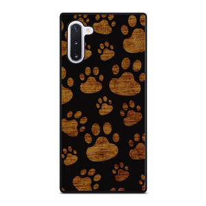 CAT FOOTPRINTS PATTERN Samsung Galaxy Note 10 Case Cover