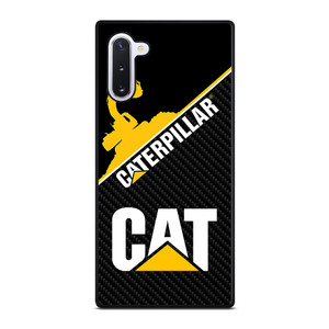 CAT CATERPILLAR LOGO CARBON Samsung Galaxy Note 10 Case Cover CAT CATERPILLAR LOGO CARBON Samsung Galaxy Note 10 Case Cover