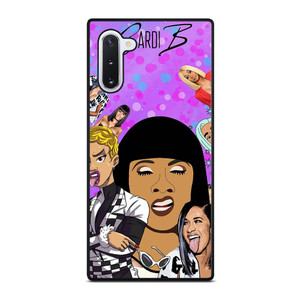 CARDI B CARTOON Samsung Galaxy Note 10 Case Cover CARDI B CARTOON Samsung Galaxy Note 10 Case Cover