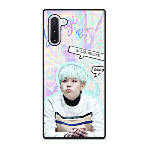 BTS SUGA CUTE Samsung Galaxy Note 10 Case Cover BTS SUGA CUTE Samsung Galaxy Note 10 Case Cover