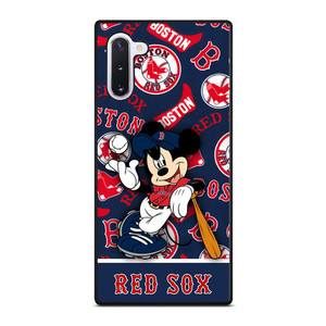 BOSTON RED SOX MICKEY MOUSE Samsung Galaxy Note 10 Case Cover