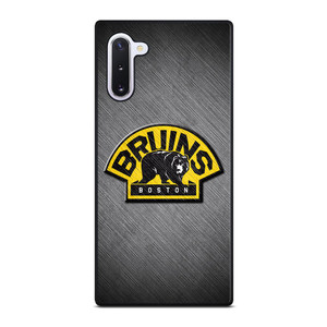 BOSTON BRUINS METAL LOGO Samsung Galaxy Note 10 Case Cover