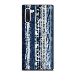 BLUE STRETCHED CHIFFON FABRIC Samsung Galaxy Note 10 Case Cover