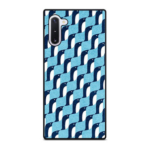 BLUE PENGUINS PATTERN Samsung Galaxy Note 10 Case Cover BLUE PENGUINS PATTERN Samsung Galaxy Note 10 Case Cover