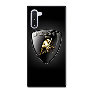 BLACK LAMBORGHINI LOGO Samsung Galaxy Note 10 Case Cover BLACK LAMBORGHINI LOGO Samsung Galaxy Note 10 Case Cover