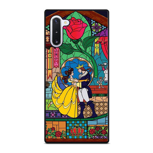 BEAUTY AND THE BEAST SETENED GLASS Samsung Galaxy Note 10 Case Cover