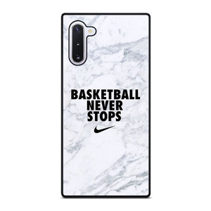 BASKETBALL NEVER STOPS MARBLE Samsung Galaxy Note 10 Case Cover BASKETBALL NEVER STOPS MARBLE Samsung Galaxy Note 10 Case Cover