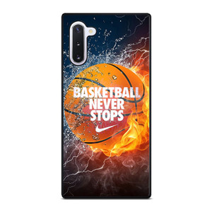 BASKETBALL NEVER STOPS 3 Samsung Galaxy Note 10 Case Cover BASKETBALL NEVER STOPS 3 Samsung Galaxy Note 10 Case Cover