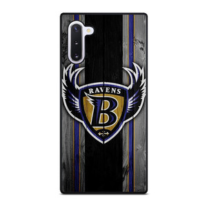 BALTIMORE RAVENS WOODEN LOGO Samsung Galaxy Note 10 Case Cover BALTIMORE RAVENS WOODEN LOGO Samsung Galaxy Note 10 Case Cover