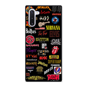 ALL CLASSIC ROCK BAND REVOLUTION LOGO Samsung Galaxy Note 10 Case Cover ALL CLASSIC ROCK BAND REVOLUTION LOGO Samsung Galaxy Note 10 Case Cover