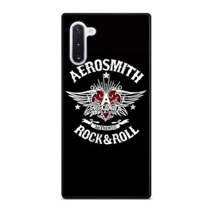 AEROSMITH ROCK AND ROLL BADGE Samsung Galaxy Note 10 Case Cover AEROSMITH ROCK AND ROLL BADGE Samsung Galaxy Note 10 Case Cover