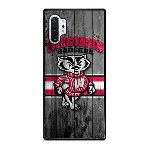 WISCONSIN BADGER WOODEN LOGO Samsung Galaxy Note 10 Plus Case Cover