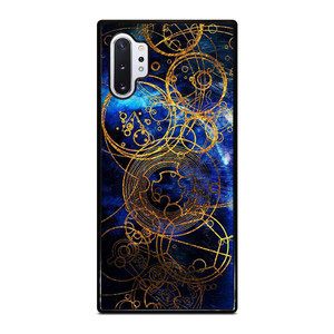 TIME LORD WRITING GOLD BLUE Samsung Galaxy Note 10 Plus Case Cover