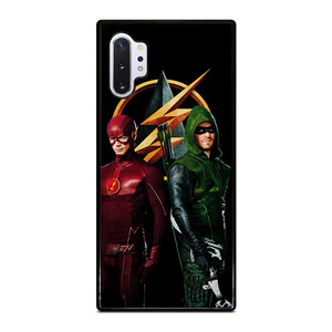 THE FLASH VS GREEN ARROW DC Samsung Galaxy Note 10 Plus Case Cover THE FLASH VS GREEN ARROW DC Samsung Galaxy Note 10 Plus Case Cover