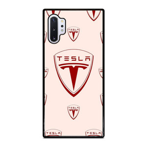 TESLA CAR LOGO COLLAGE Samsung Galaxy Note 10 Plus Case Cover