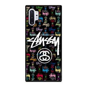 STUSSY COLLAGE LOGO Samsung Galaxy Note 10 Plus Case Cover