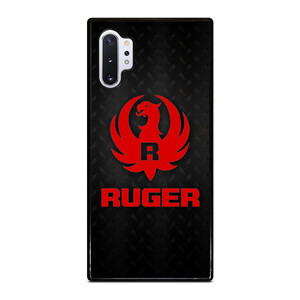 STURM RUGER FIREARM RED METAL Samsung Galaxy Note 10 Plus Case Cover STURM RUGER FIREARM RED METAL Samsung Galaxy Note 10 Plus Case Cover