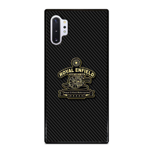 ROYAL ENFIELD VINTAGE LOGO CARBON Samsung Galaxy Note 10 Plus Case Cover