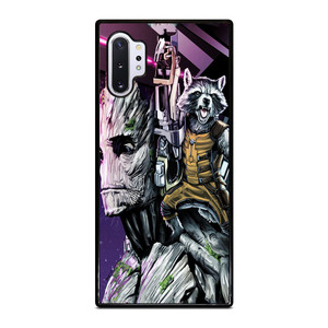 ROCKET RACCOON AND GROOT MARVEL Samsung Galaxy Note 10 Plus Case Cover
