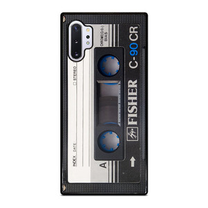 RETRO CASSETTE TAPE C-90 CR Samsung Galaxy Note 10 Plus Case Cover RETRO CASSETTE TAPE C-90 CR Samsung Galaxy Note 10 Plus Case Cover