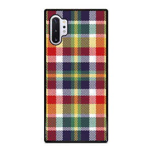 PIXELIZED TARTAN PATTERN Samsung Galaxy Note 10 Plus Case Cover PIXELIZED TARTAN PATTERN Samsung Galaxy Note 10 Plus Case Cover