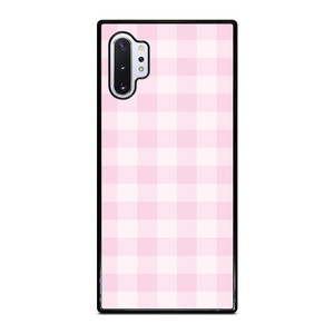 PINK PLAID PATTERN Samsung Galaxy Note 10 Plus Case Cover