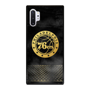 PHILADELPHIA 76ERS GOLD LOGO Samsung Galaxy Note 10 Plus Case Cover PHILADELPHIA 76ERS GOLD LOGO Samsung Galaxy Note 10 Plus Case Cover