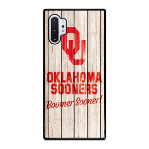 OKLAHOMA SOONERS WOODEN LOGO Samsung Galaxy Note 10 Plus Case Cover OKLAHOMA SOONERS WOODEN LOGO Samsung Galaxy Note 10 Plus Case Cover