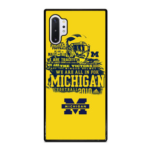 MICHIGAN WOLVERINES QUOTE NFL Samsung Galaxy Note 10 Plus Case Cover MICHIGAN WOLVERINES QUOTE NFL Samsung Galaxy Note 10 Plus Case Cover