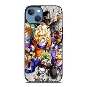 ALL SAIYAN DRAGON BALL iPhone 13 Case Cover