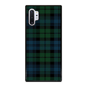 GREEN BLUE TARTAN PATTERN Samsung Galaxy Note 10 Plus Case Cover GREEN BLUE TARTAN PATTERN Samsung Galaxy Note 10 Plus Case Cover